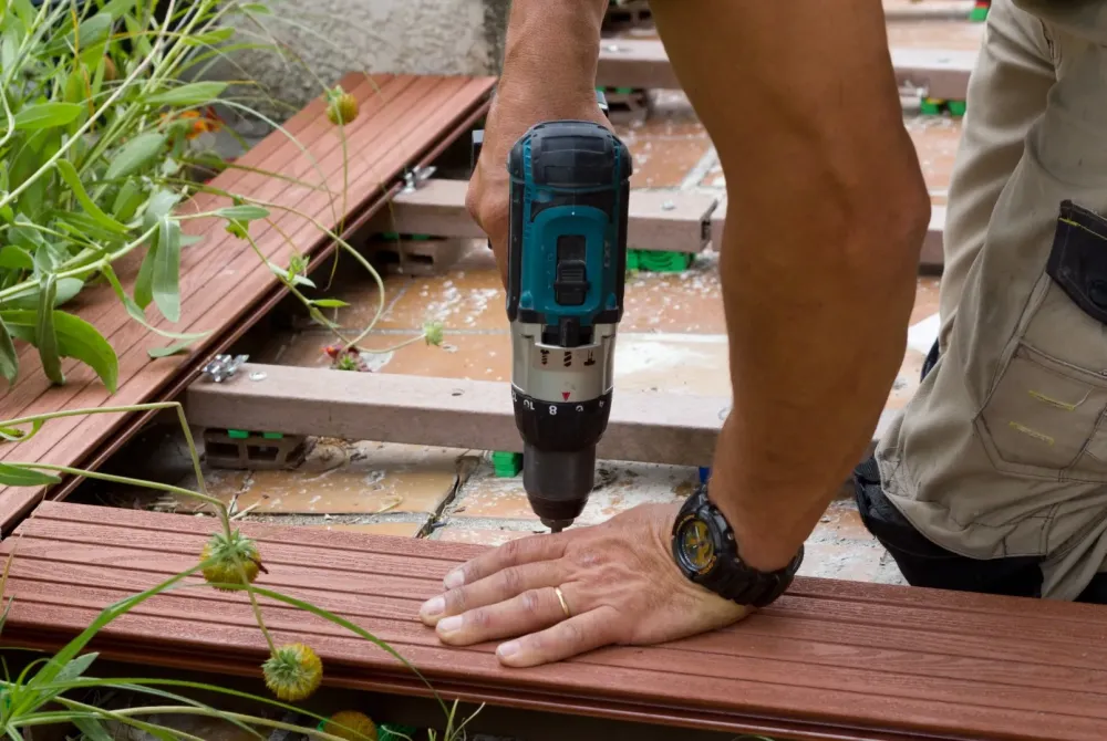 Bricolage près de Bazas